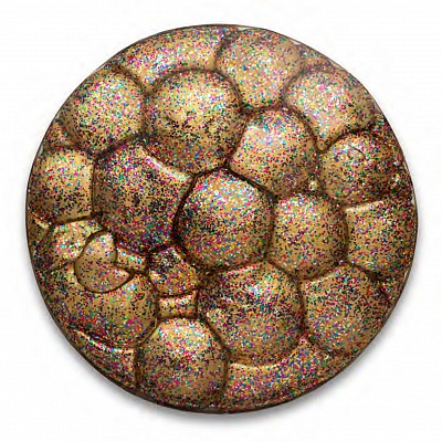 <em><strong>Fiesta, 2019, Mixed media, epoxy resin on canvas, D 150 cm</strong></em>, 