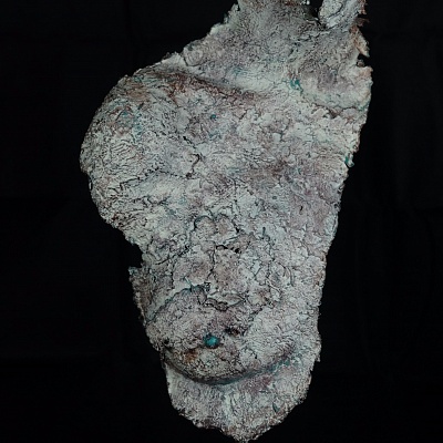 <em><strong>Torso 2,  60 x 20 x 20 cm, Lead</strong></em>, 