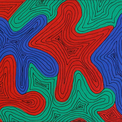 <em><strong>Untitled Canvas Book Series 1-2</strong></em>, 2017<br/> Acryclic and paint pen on canvas, 23 x 30 cm