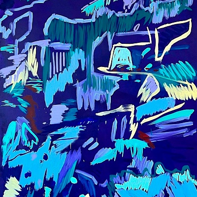 <em><strong>Untitled, 2022, Oil on canvas, 180 x 150 cm</strong></em>, 