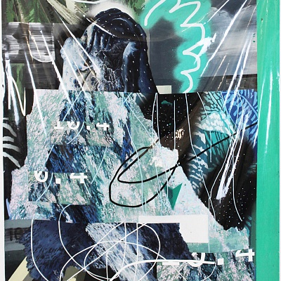 <em><strong>Stage 6</strong></em>, 2<br/> 2017, Аcrylic paint sheet, 150 x 120 cm