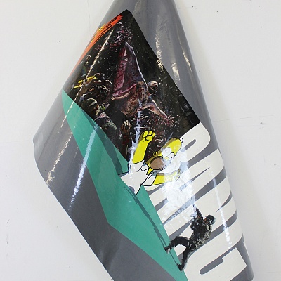 <em><strong>Stage14</strong></em>, 2016<br/> Acrylic paint sheet, 160 x 90 cm