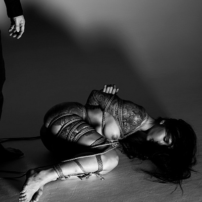 <em><strong>Art of submission, 40 x 50, 52 x 70, 100 x 75, Bespoke Lightbox framing wih LED</strong></em>, 