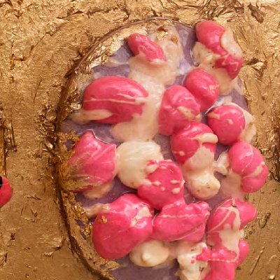 <em><strong>Eternity, 2019, Аcrylic, mixed media on canvas, 130 × 170 cm, Detail</strong></em>, 