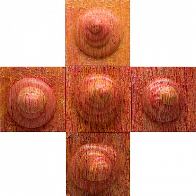 <em><strong>Faith, 2018, Аcrylic on canvac</strong></em>, 