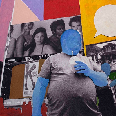 <em><strong>Speechless, 2015 120 x 90 cm  Watercolour on photography</strong></em>, 