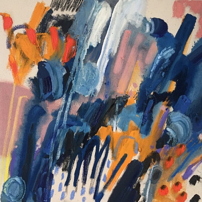 <em><strong>Bebe, 2017, Oil on canvas, 45 x 45 cm</strong></em>, 