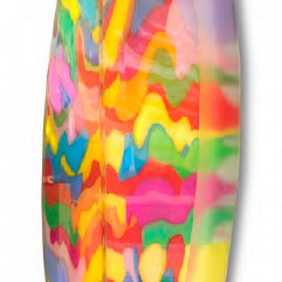 <em><strong>Flavor of Life, 2018, Mixed media on canvas, D 150 см</strong></em>, 